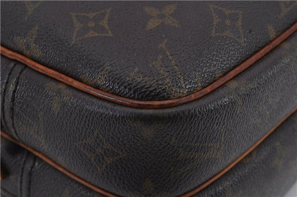 Auth Louis Vuitton Monogram Reporter PM Shoulder Cross Body Bag M45254 LV 2067D