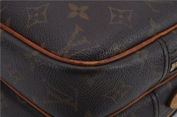 Auth Louis Vuitton Monogram Reporter PM Shoulder Cross Body Bag M45254 LV 2067D