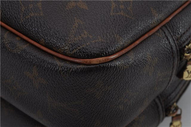 Auth Louis Vuitton Monogram Reporter PM Shoulder Cross Body Bag M45254 LV 2067D