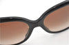 Authentic CHANEL Sunglasses CoCo Mark Plastic 5312-A Dark Brown 2067G