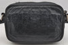 Authentic GUCCI Guccissima GG Leather Shoulder Cross Body Bag 201447 Black 2067I