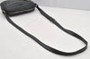 Authentic GUCCI Guccissima GG Leather Shoulder Cross Body Bag 201447 Black 2067I