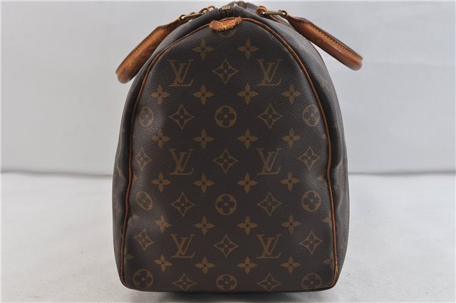 Authentic Louis Vuitton Monogram Keepall 45 Boston Bag M41428 LV 2068D