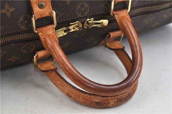 Authentic Louis Vuitton Monogram Keepall 45 Boston Bag M41428 LV 2068D