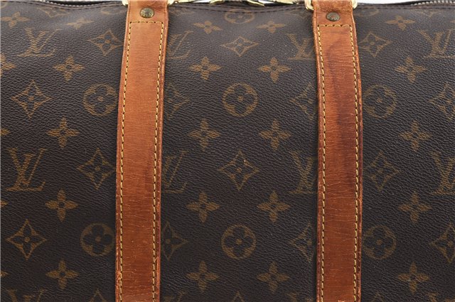 Authentic Louis Vuitton Monogram Keepall 45 Boston Bag M41428 LV 2068D