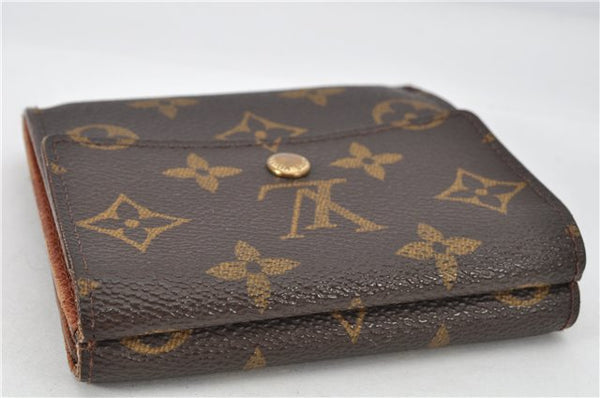 Authentic Louis Vuitton Monogram M61652 Porte Monnaie Billet Carte Credit 2068G