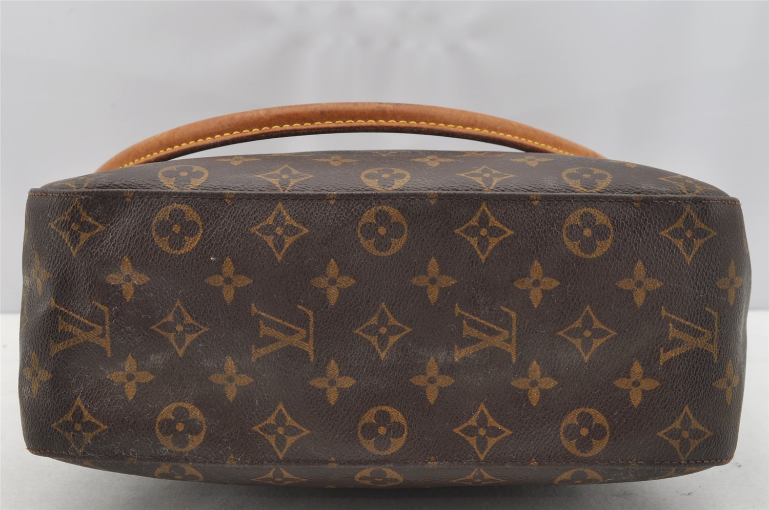 Authentic Louis Vuitton Monogram Looping GM Shoulder Bag M51145 LV 2068I