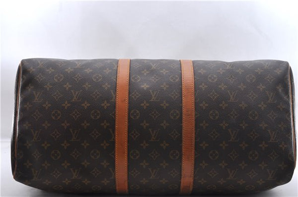 Authentic Louis Vuitton Monogram Keepall 55 Boston Bag M41424 LV 2069D