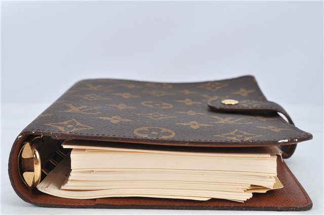 Authentic Louis Vuitton Monogram Agenda MM Notebook Cover R20004 LV 2069G