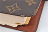Authentic Louis Vuitton Monogram Agenda MM Notebook Cover R20004 LV 2069G