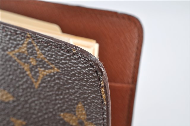 Authentic Louis Vuitton Monogram Agenda MM Notebook Cover R20004 LV 2069G
