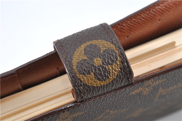 Authentic Louis Vuitton Monogram Agenda MM Notebook Cover R20004 LV 2069G