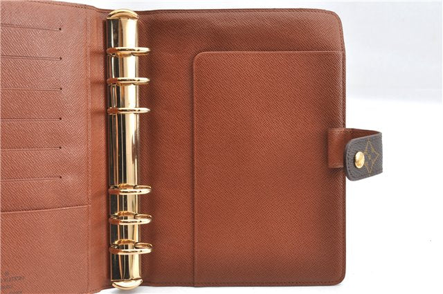 Authentic Louis Vuitton Monogram Agenda MM Notebook Cover R20004 LV 2069G