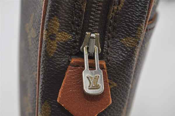 Authentic Louis Vuitton Monogram Danube Shoulder Cross Bag Old Model LV 2070I