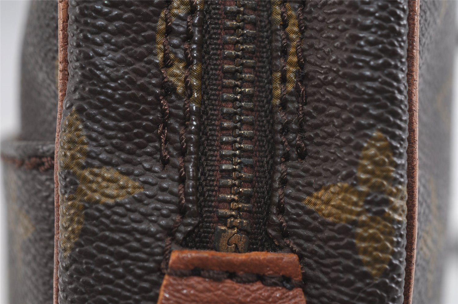 Authentic Louis Vuitton Monogram Danube Shoulder Cross Bag Old Model LV 2070I