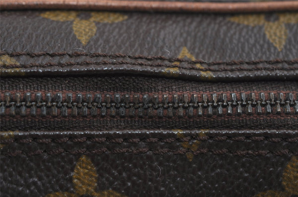 Authentic Louis Vuitton Monogram Danube Shoulder Cross Bag Old Model LV 2070I