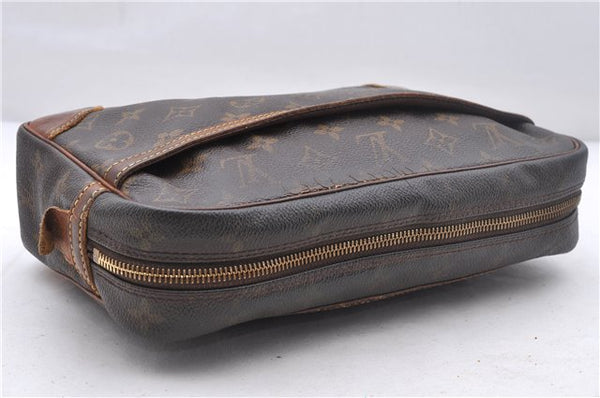 Authentic Louis Vuitton Monogram Compiegne 28 Clutch Hand Bag M51845 LV 2071D