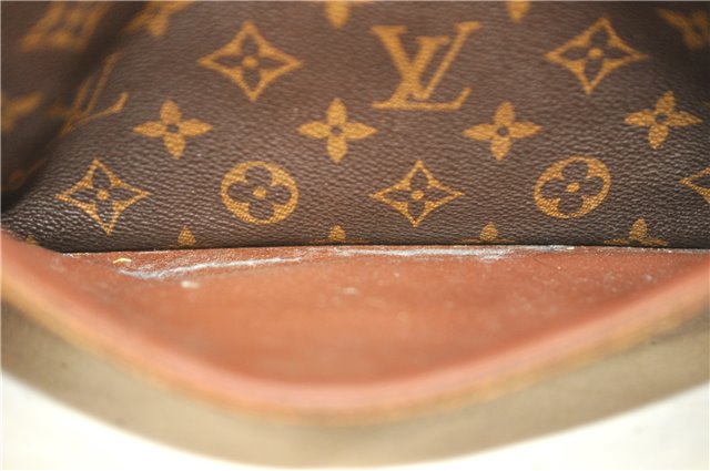 Authentic Louis Vuitton Monogram Compiegne 28 Clutch Hand Bag M51845 LV 2071D