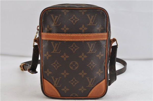 Authentic Louis Vuitton Monogram Danube Shoulder Cross Body Bag M45266 LV 2072D