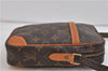 Authentic Louis Vuitton Monogram Danube Shoulder Cross Body Bag M45266 LV 2072D