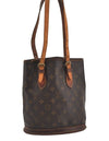 Authentic Louis Vuitton Monogram Bucket PM Shoulder Tote Bag M42238 LV 2072I