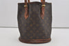 Authentic Louis Vuitton Monogram Bucket PM Shoulder Tote Bag M42238 LV 2072I