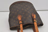 Authentic Louis Vuitton Monogram Bucket PM Shoulder Tote Bag M42238 LV 2072I