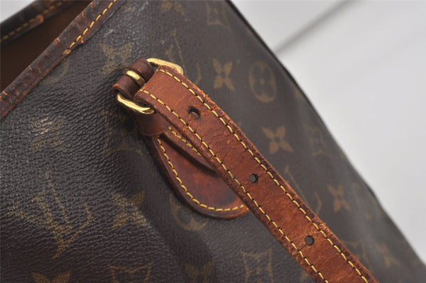 Authentic Louis Vuitton Monogram Bucket PM Shoulder Tote Bag M42238 LV 2072I