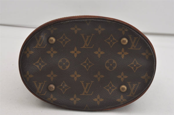 Authentic Louis Vuitton Monogram Bucket PM Shoulder Tote Bag M42238 LV 2072I