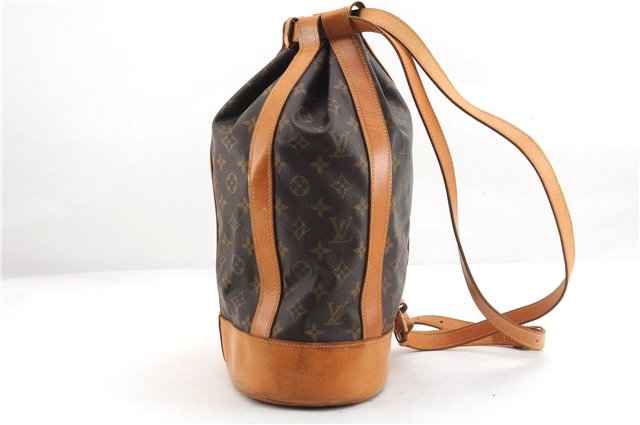 Authentic Louis Vuitton Monogram Randonnee PM Shoulder Bag M42243 LV 2073F