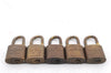 Authentic LOUIS VUITTON Padlock Gold 10Set LV 2074C