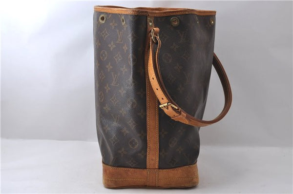 Authentic Louis Vuitton Monogram Noe Shoulder Bag M42224 LV 2075D