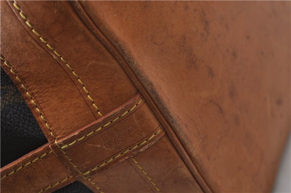 Authentic Louis Vuitton Monogram Noe Shoulder Bag M42224 LV 2075D