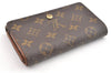 Auth Louis Vuitton Monogram Porte Monnaie Billets Tresor Wallet M61730 LV 2075G