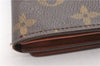 Auth Louis Vuitton Monogram Porte Monnaie Billets Tresor Wallet M61730 LV 2075G