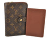 Authentic Louis Vuitton Monogram Porte Papier Zip Bifold Wallet M61207 LV 2076G