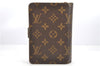 Authentic Louis Vuitton Monogram Porte Papier Zip Bifold Wallet M61207 LV 2076G