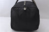 Authentic PRADA Nylon Hand Boston Bag Black 2077D