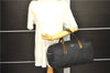 Authentic PRADA Nylon Hand Boston Bag Black 2077D