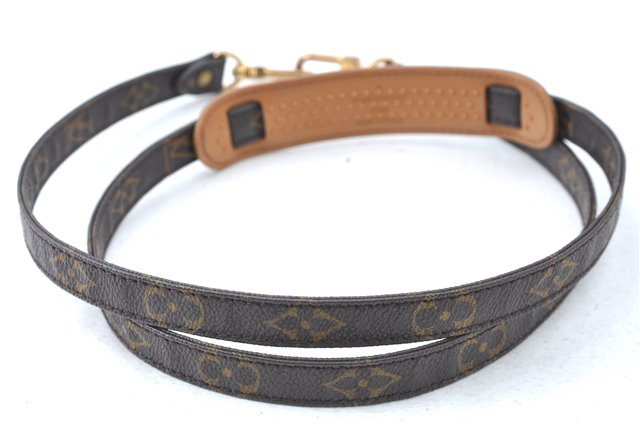 Authentic Louis Vuitton Monogram Brown Shoulder Strap 46.9