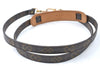 Authentic Louis Vuitton Monogram Brown Shoulder Strap 46.9" LV 2078C