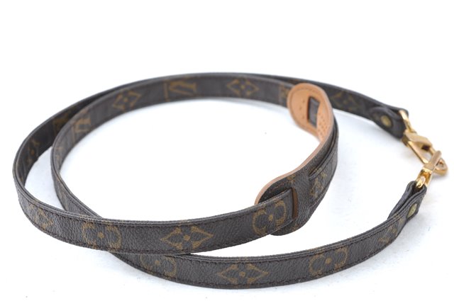 Authentic Louis Vuitton Monogram Brown Shoulder Strap 46.9