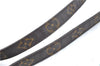 Authentic Louis Vuitton Monogram Brown Shoulder Strap 46.9" LV 2078C