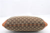 Authentic GUCCI Horsebit Shoulder Hand Bag GG Canvas Leather 145826 Brown 2078D