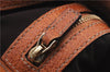 Authentic GUCCI Horsebit Shoulder Hand Bag GG Canvas Leather 145826 Brown 2078D