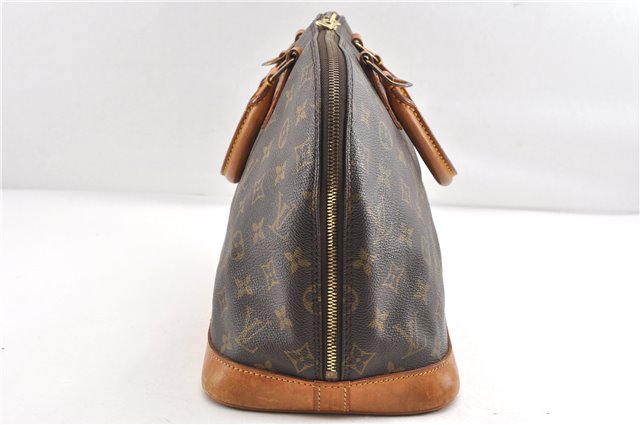 Authentic Louis Vuitton Monogram Alma Hand Bag Purse M51130 LV 2079G