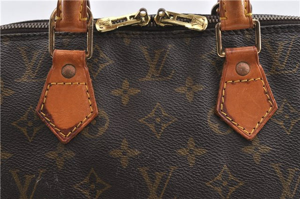 Authentic Louis Vuitton Monogram Alma Hand Bag Purse M51130 LV 2079G