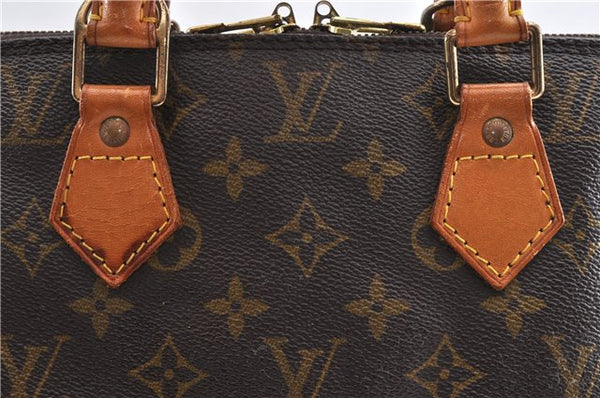 Authentic Louis Vuitton Monogram Alma Hand Bag Purse M51130 LV 2079G