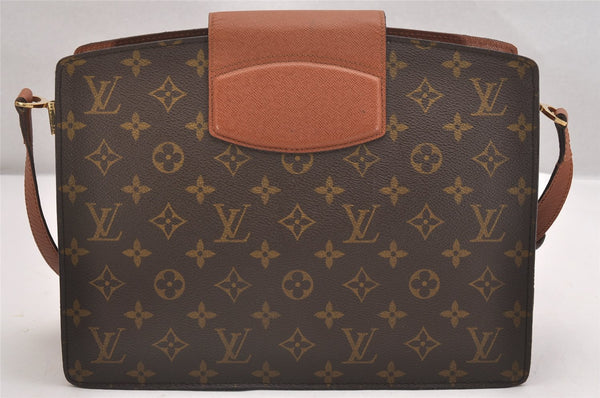 Authentic Louis Vuitton Monogram Courcelles Shoulder Cross Bag M51375 LV 2081I