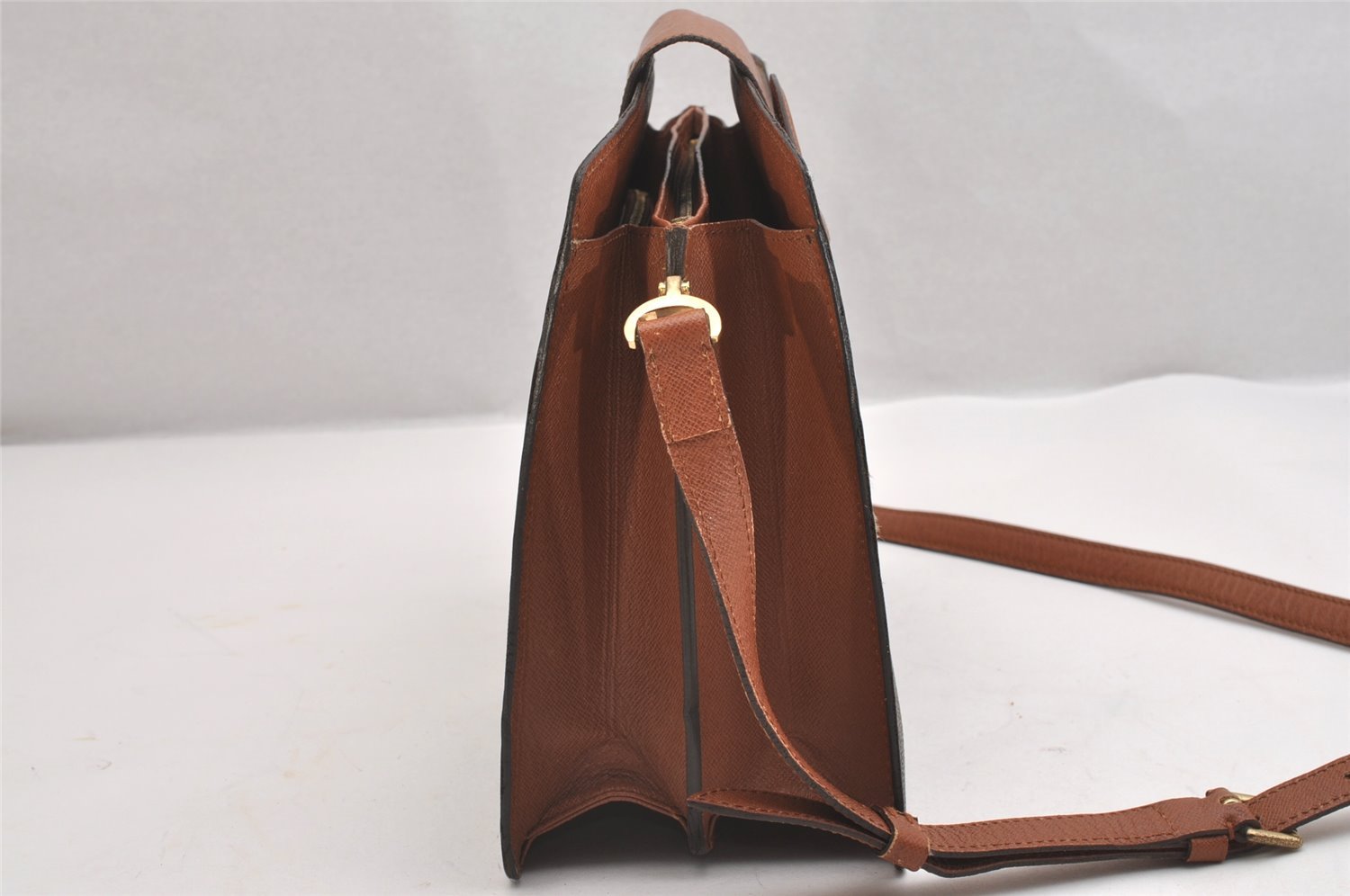 Authentic Louis Vuitton Monogram Courcelles Shoulder Cross Bag M51375 LV 2081I